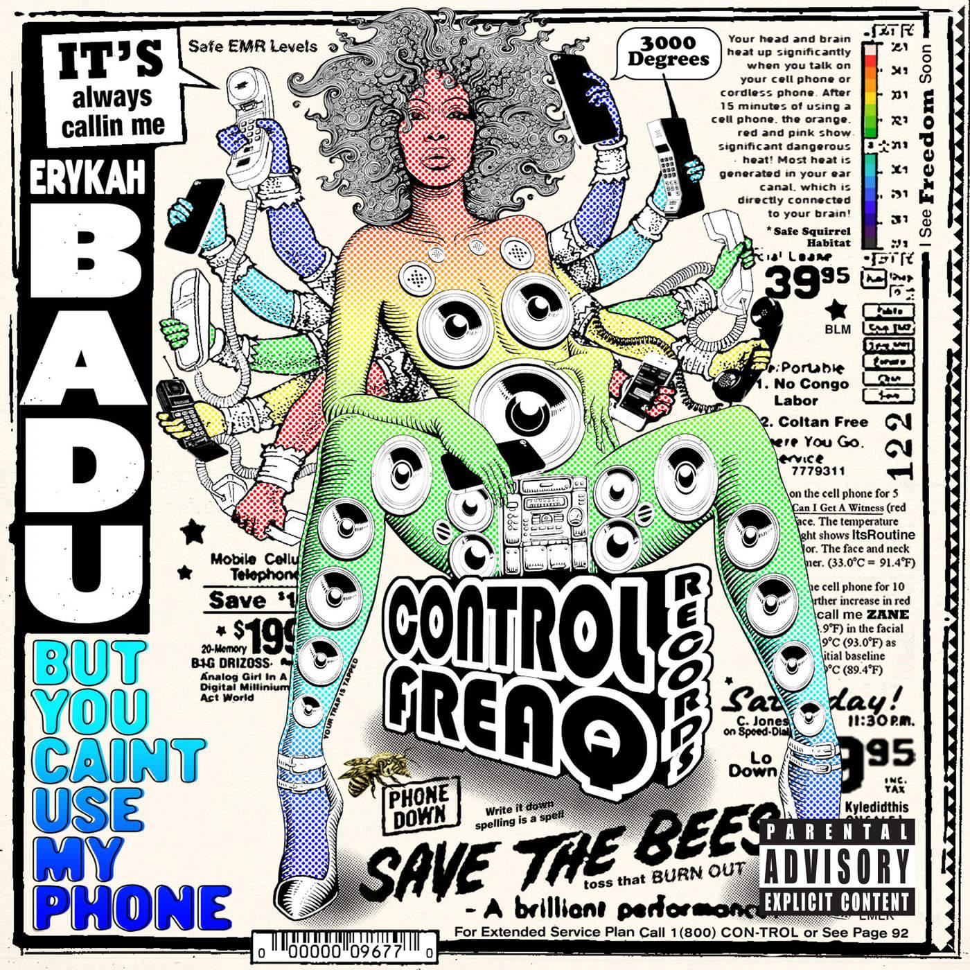 Erykah Badu- But You Caint Use My Phone (Purple Vinyl) { VINYL LP }