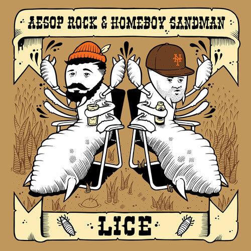 Lice (Aesop Rock & Homeboy Sandman)- Lice (Aesop Rock & Homeboy Sandman) { VINYL LP }