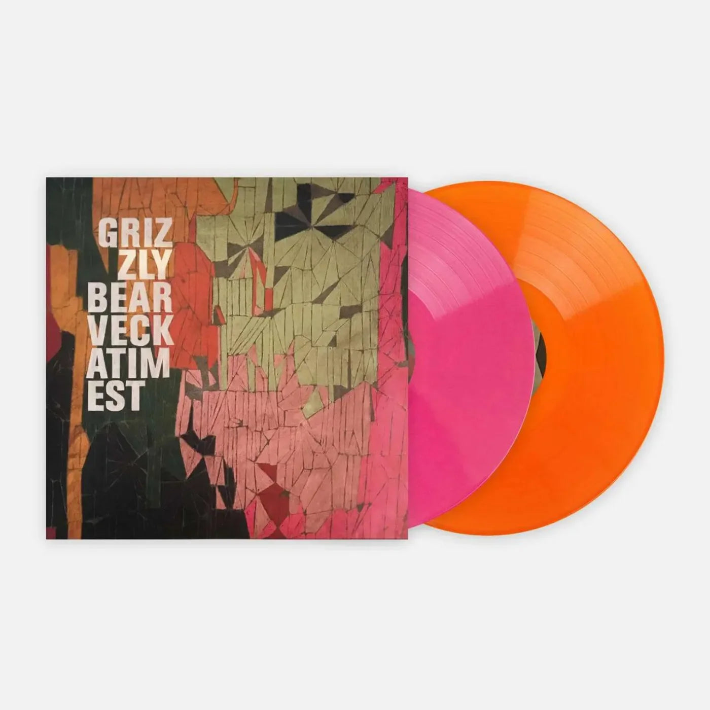 Grizzly Bear- Veckatimest - Pink & Orange Colored Vinyl (VMP Pressing) { VINYL LP }