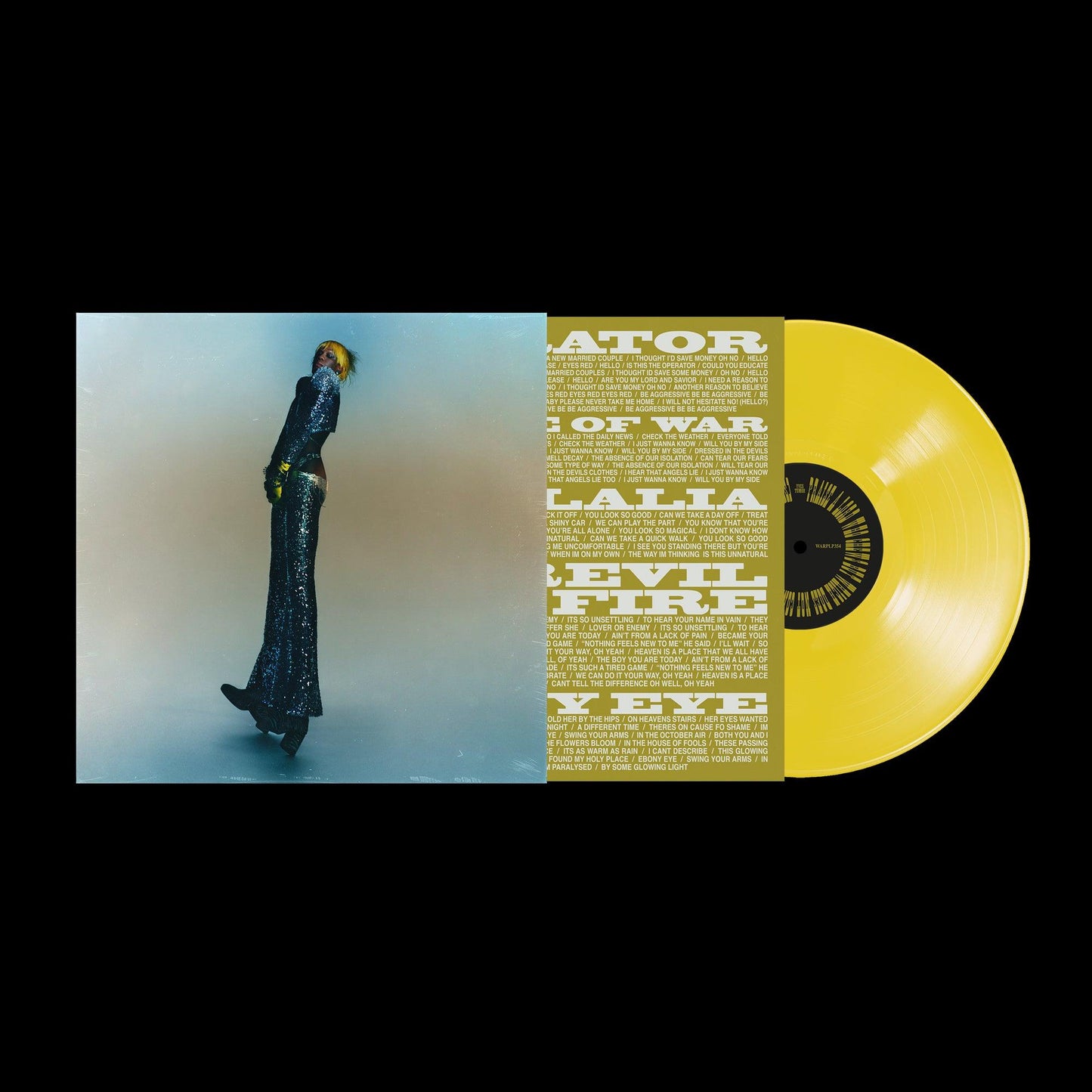 Yves Tumor- Praise A Lord Who Chews But Which Does Not Consume; (Or Simply, Hot Between Worlds) (Transparent Yellow Vinyl) { VINYL LP }
