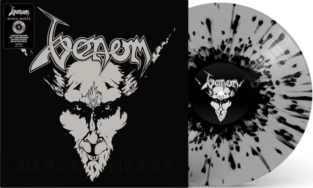Venom- Black Metal (RSD Essential Silver/Black Splatter Vinyl) { VINYL LP }