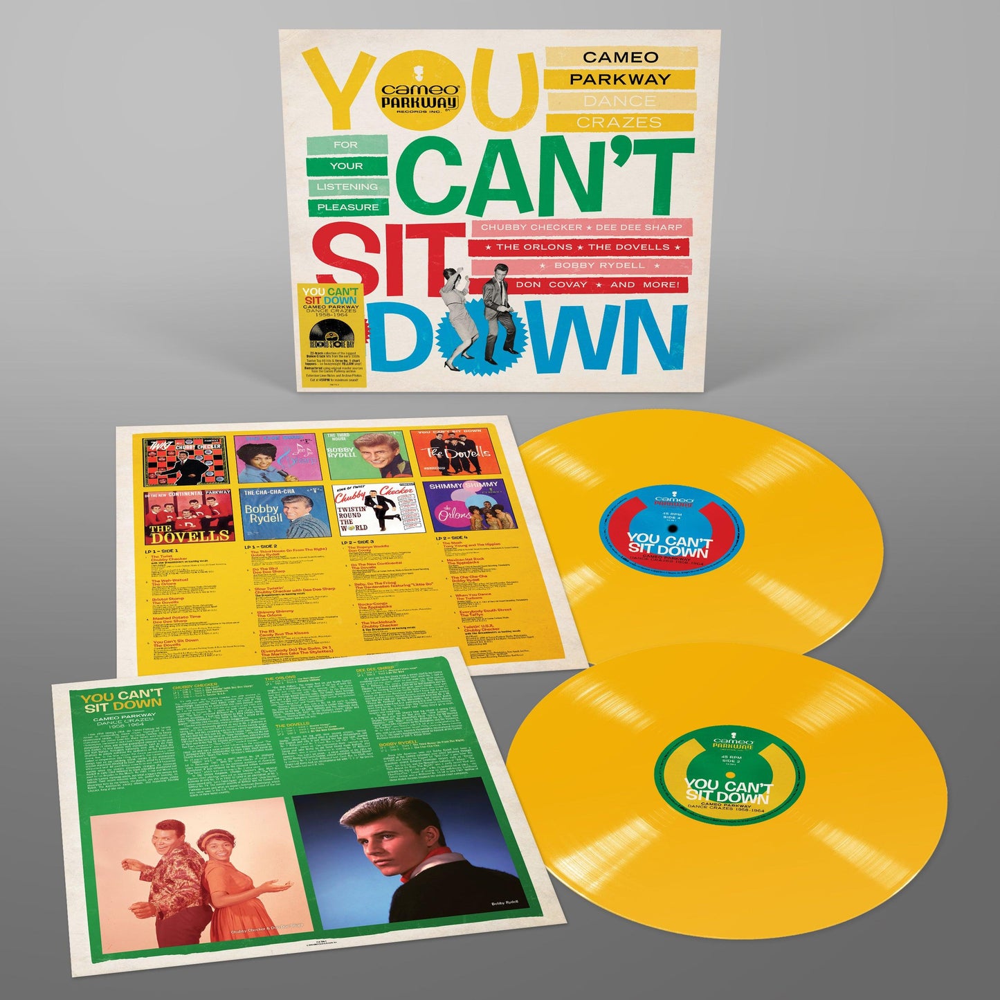 Various- You Can't Sit Down: Cameo Parkway Dance Crazes 1958-1964 (U.K. Collection) -RSD22 (Drop) { VINYL LP }