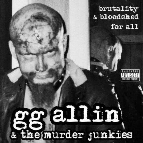 GG Allin & The Murder Junkies- Brutality And Bloodshed For Al (Orange Vinyl) { VINYL LP }