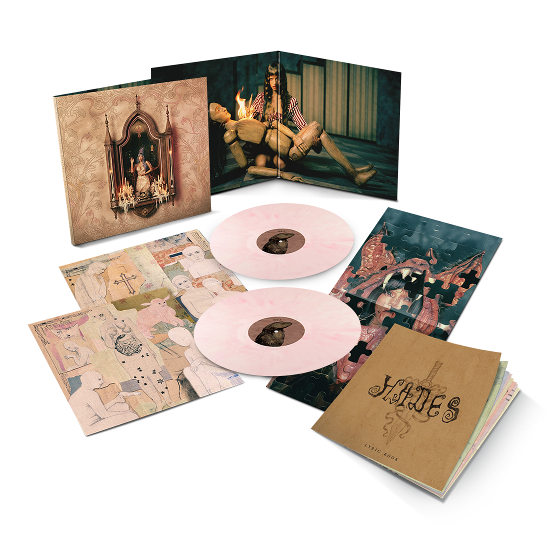 Melanie Martinez- HADES (Victorian Blush Vinyl) { VINYL LP }