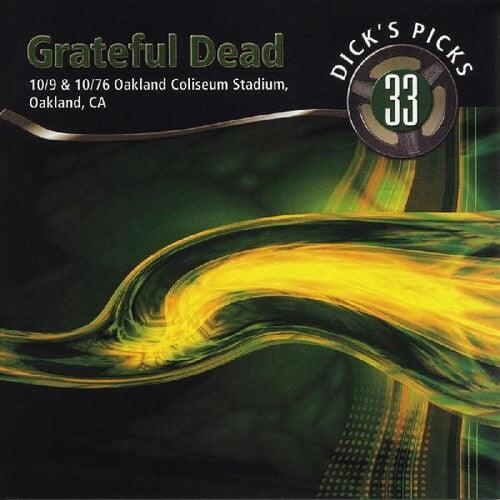 Grateful Dead- Dicks Picks Vol. 33 10/ 9 & 10/ 10/ 76, Oakland Coliseum Stadium Oakland CA { VINYL LP }