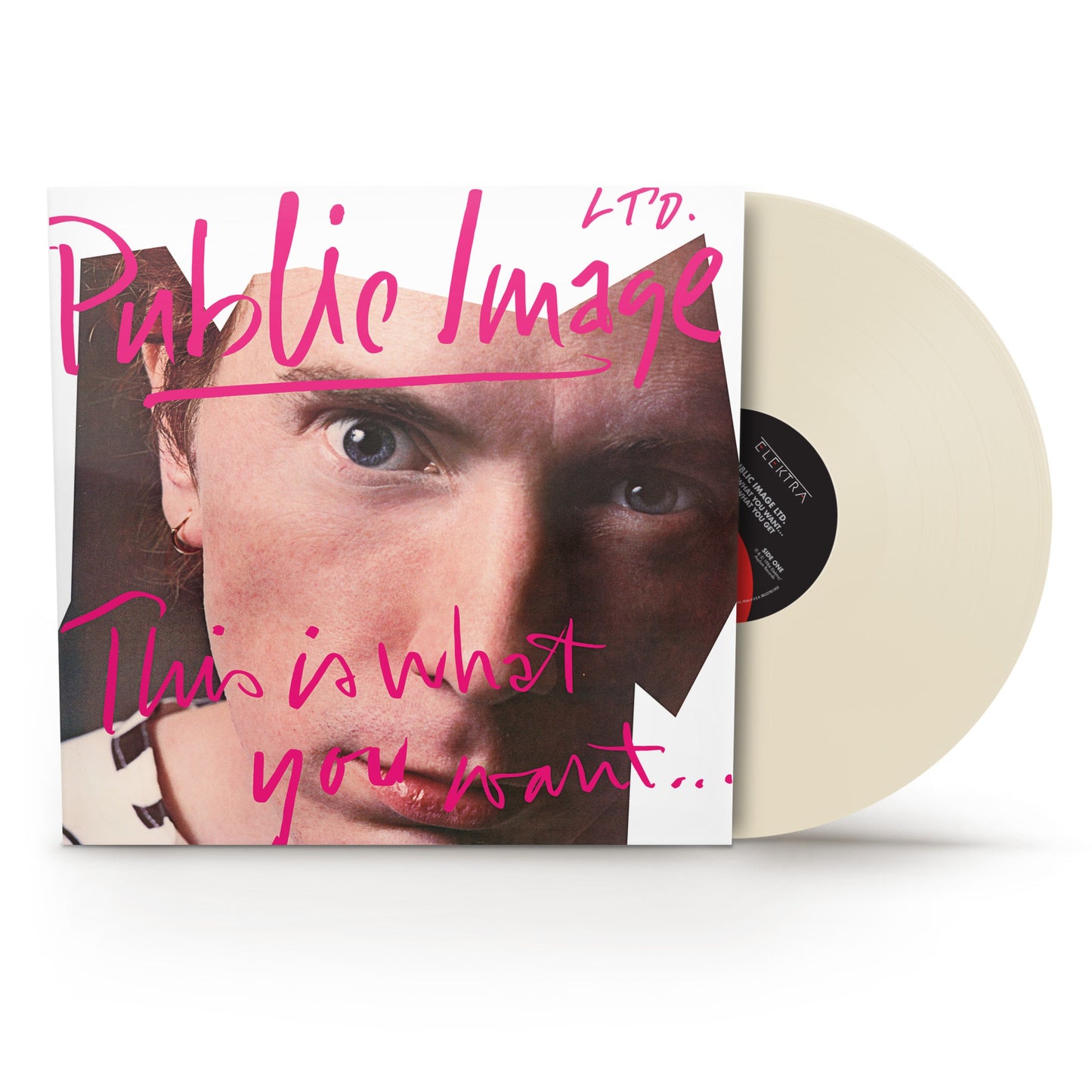 Public Image Ltd.- This is What You Want… This is What You Get (Elektra 75) (Cloudy Translucent Vinyl) { VINYL LP }
