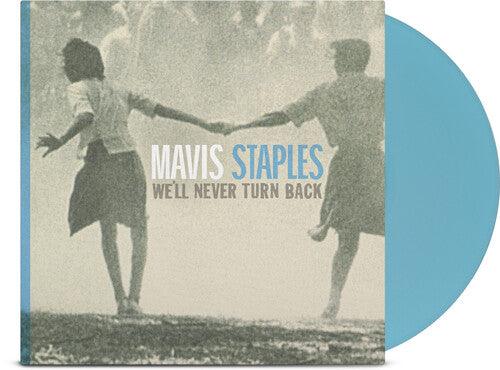 Mavis Staples- We'll Never Turn Back (Aqua Blue Vinyl, Anniv Ed) { VINYL LP }