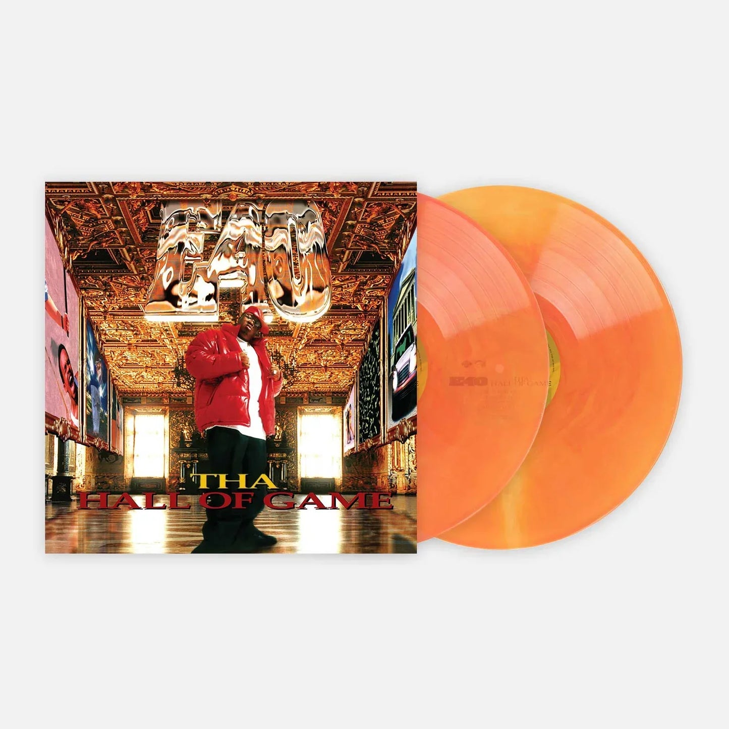 E-40- Tha Hall Of Game - "Rapper's Ball Red" Galaxy Colored Vinyl { VINYL LP }