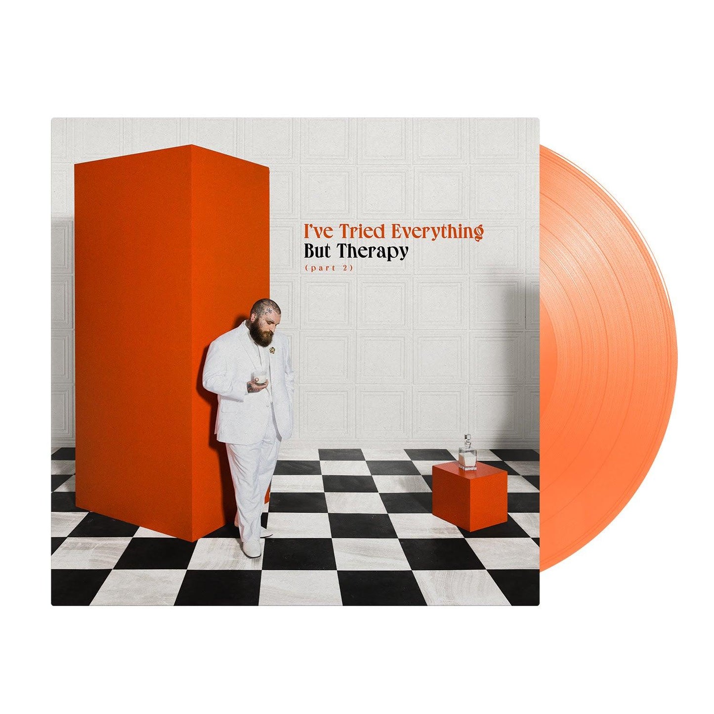 Teddy Swims- I've Tried Everything But Therapy (Part 2) (Solid Tangerine Vinyl) { VINYL LP }