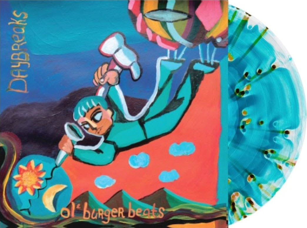 Ol' Burger Beats- Daybreaks (RSD Essential) (Ghostly Sea Blue w/ Black & Green Splatter Vinyl) { VINYL LP }