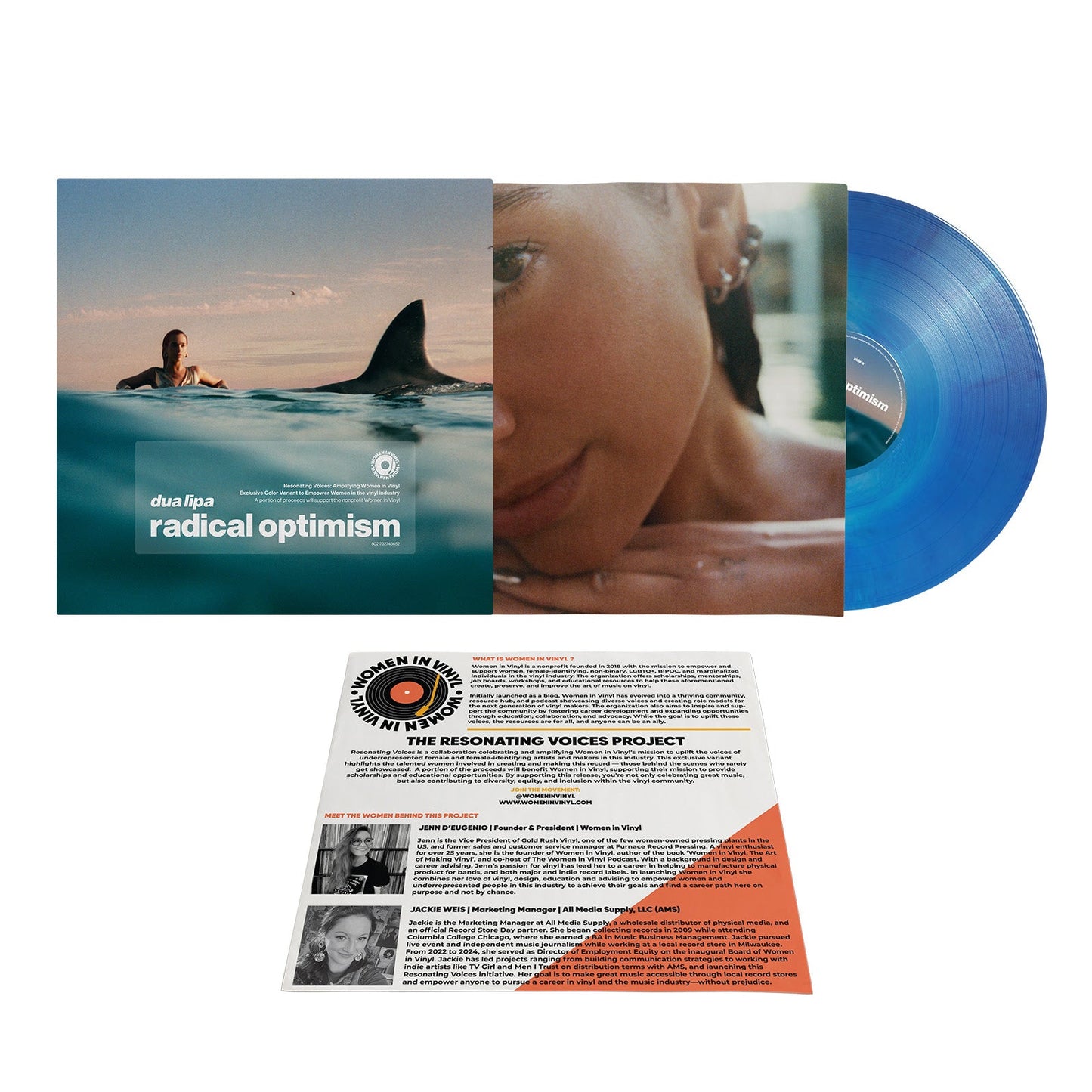 Dua Lipa- Radical Optimism (Galaxy Blue 'Women In Vinyl' Edition) { VINYL LP }