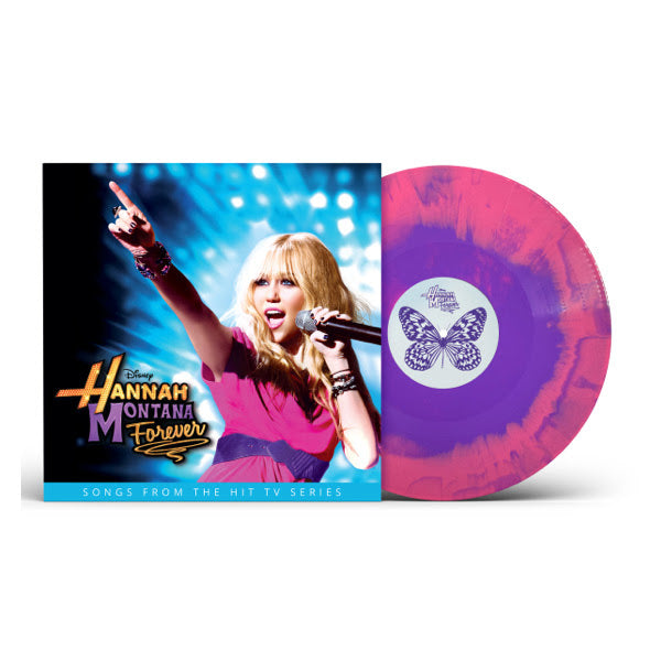 Hannah Montana Forever (Hot Pink Cadillac/Purple Haze Swirl Vinyl) { VINYL LP }