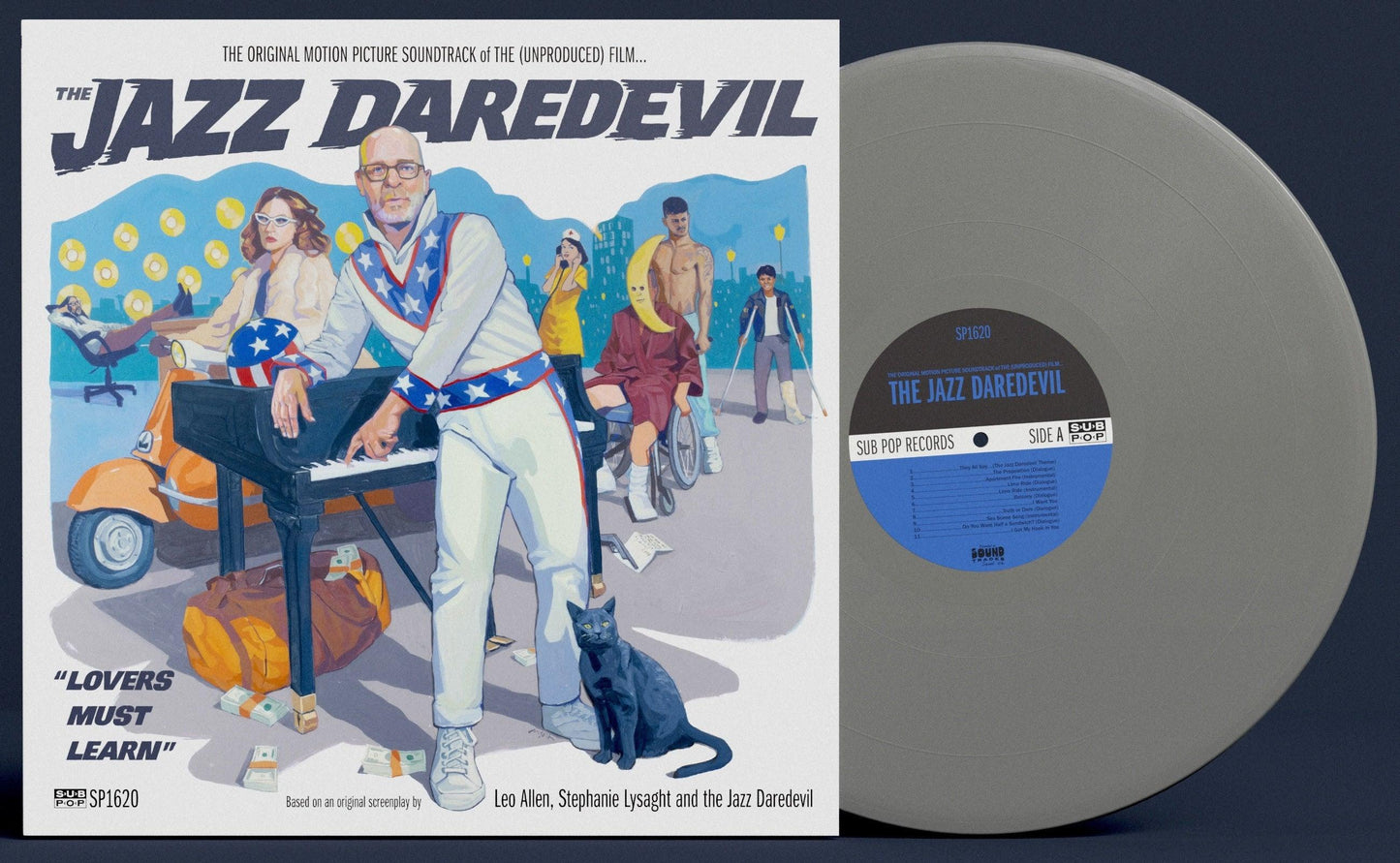 Jon Benjamin- The Original Motion Picture Soundtrack of the (Unproduced) Film…The Jazz Daredevil { VINYL LP }