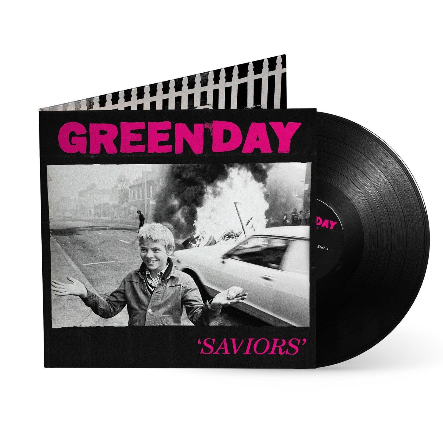 Green Day- Saviors (Deluxe 180g Vinyl w/ Gatefold Embossed Jacket & Poster) { VINYL LP }