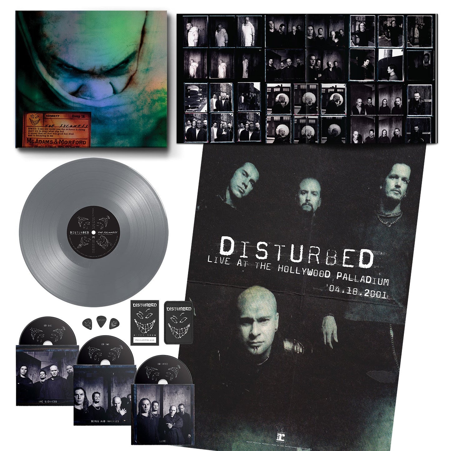 Disturbed- The Sickness (25th Anniversary Edition) (1LP/3CD Boxset) { VINYL LP }