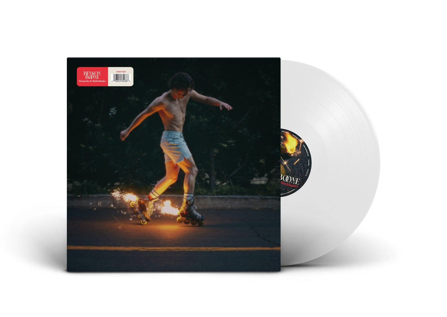 Benson Boone- Fireworks & Rollerblades (Clear Vinyl) { VINYL LP }