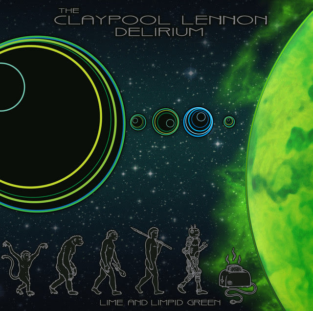 Claypool Lennon Delirium (Primus)- Lime And Limpid Green (10") { VINYL LP }