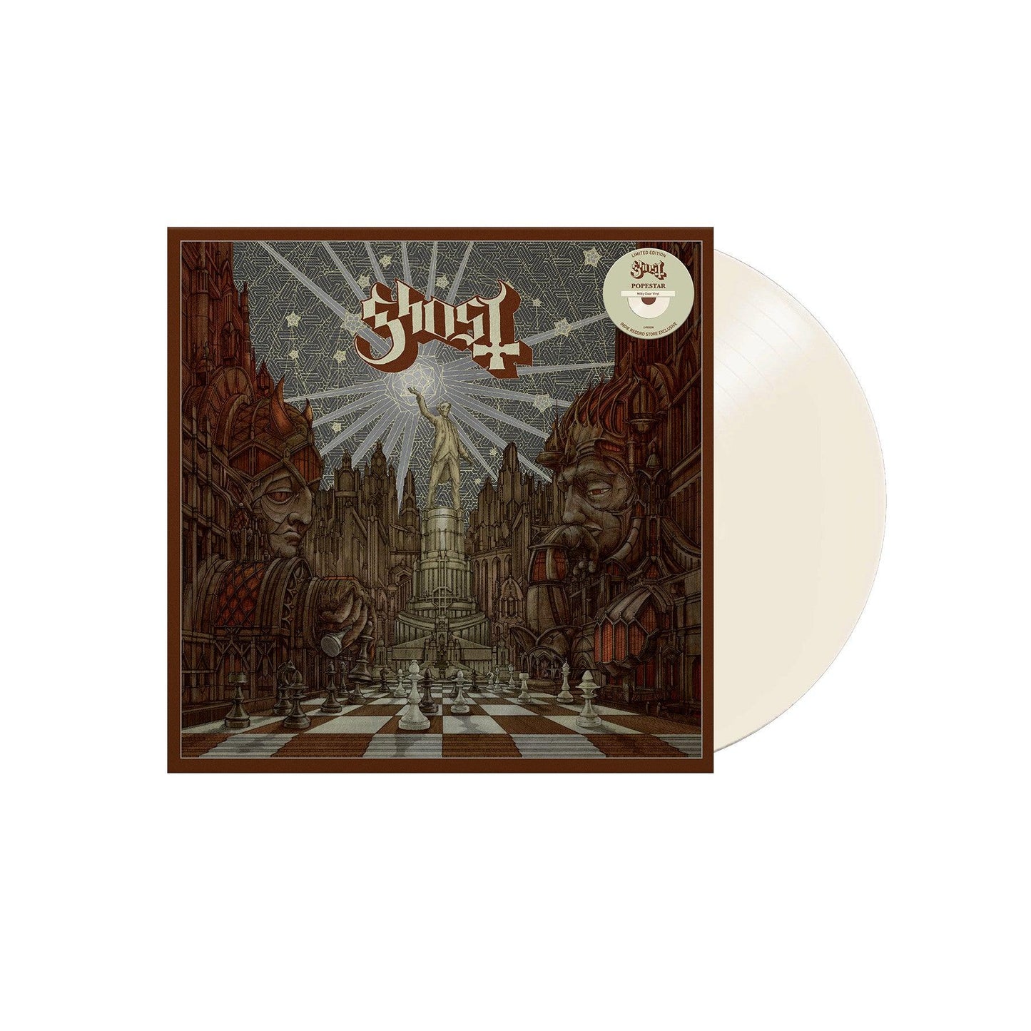 Ghost- Popestar (Indie Exclusive Milky Clear Vinyl) { VINYL LP }