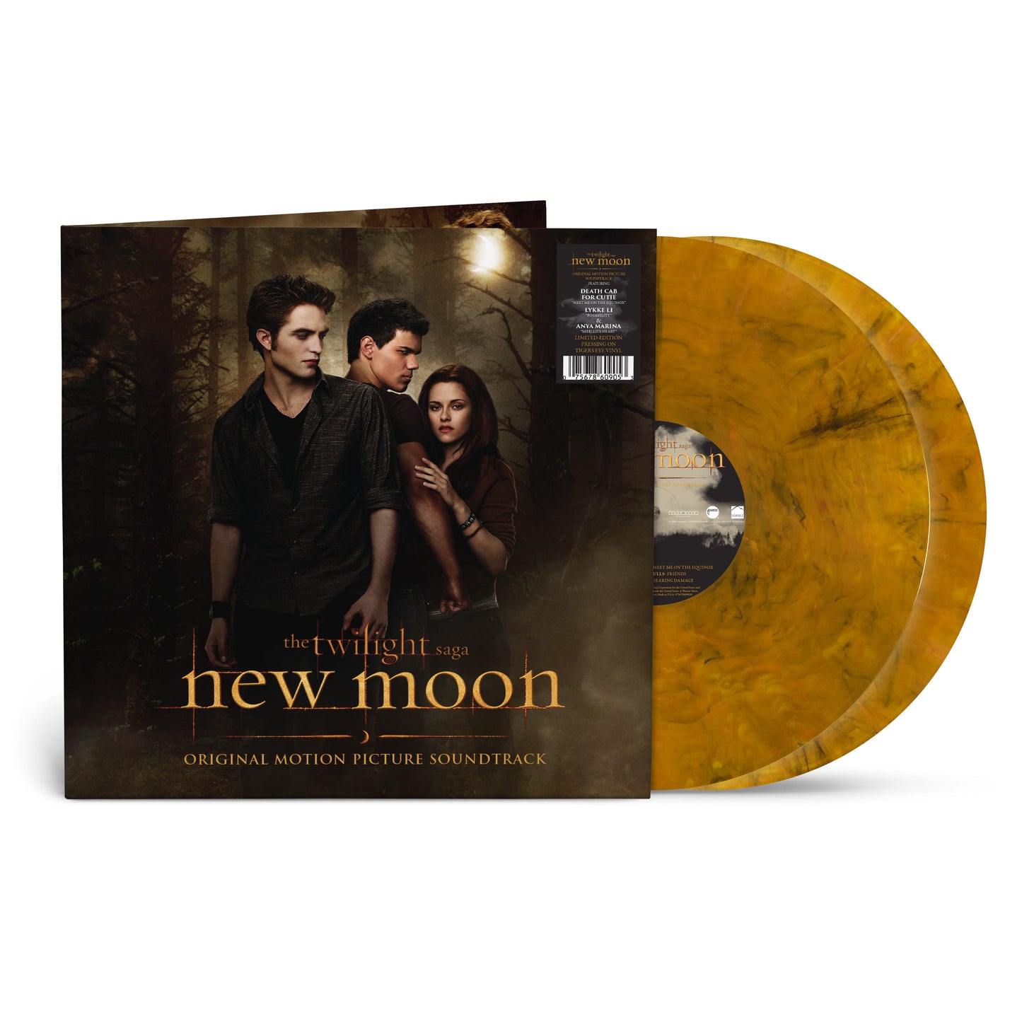 The Twilight Saga: New Moon (Original Soundtrack) (2LP Tigers Eye Vinyl) { VINYL LP }