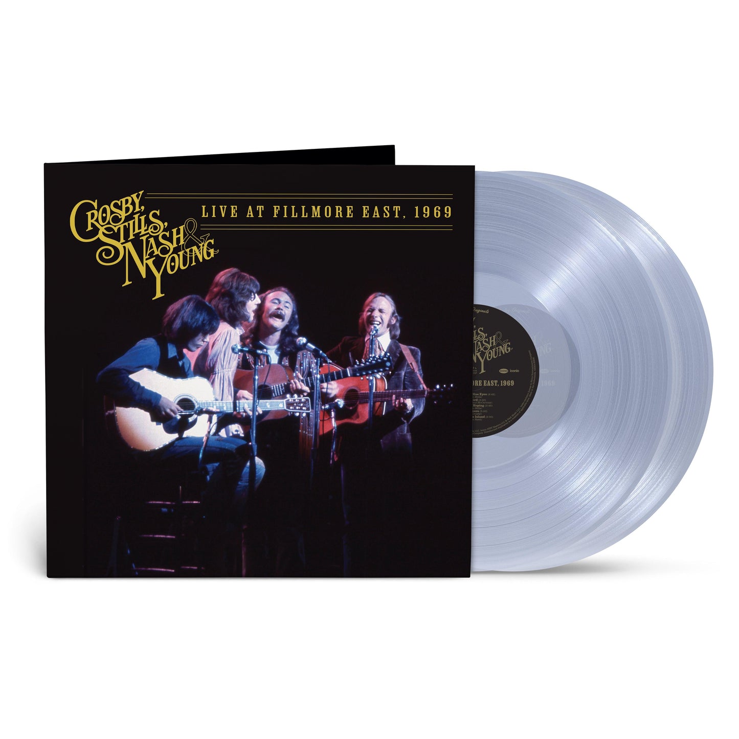 Crosby Stills Nash & Young- Live At Fillmore East, 1969 (Silver Vinyl) { VINYL LP }