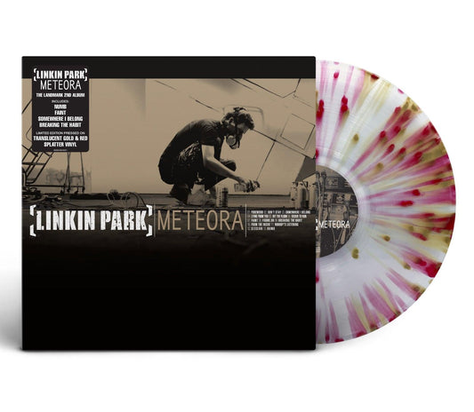 Linkin Park- Meteora (Translucent Gold & Red Splatter Vinyl) { VINYL LP }