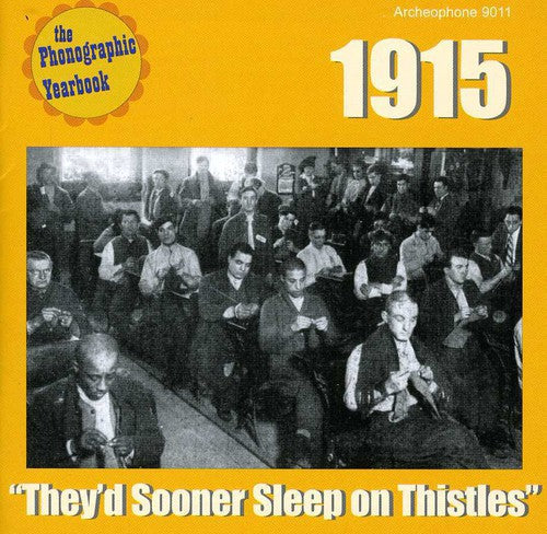 Various Artists: They'd Sooner Sleep on Thistles / Various - Record