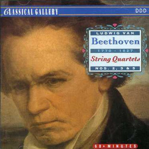 Ludwig van Beethoven: Beethoven: STR Quartets Nos 2 / 3 & 5 - Record