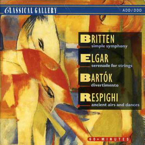 Britten Elgar Ect: Britten: Simple Sym / Elgar: Serenade for STR - Record