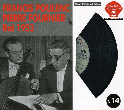 Poulenc/Fournier/Caracciolo/Alessandro Scarlatti D: Rai 1953 - Record