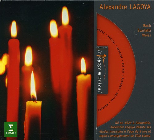 Alexandre Lagoya: Recital Works By Bach Scarlatti & Weiss - Record