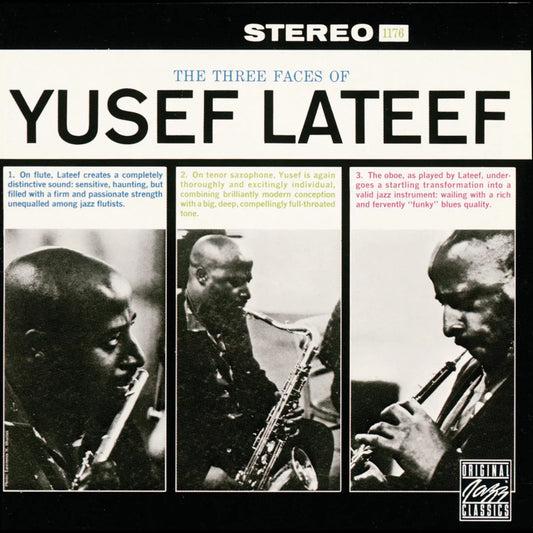 Yusef Lateef- The Three Faces of Yusef Lateef (VMP Pressing) { VINYL LP }