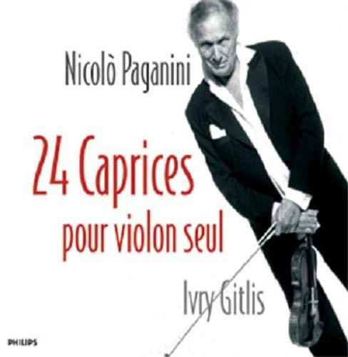 Ivry Gitlis: Paganini : 24 Caprices for VLN Solo - Record