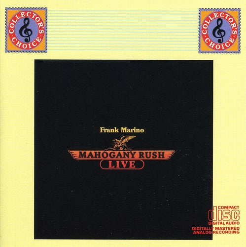 Frank Marino & Mahogany Rush: Frank Marino and Mahogany Rush - Live - CD