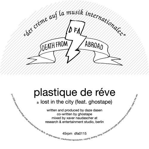 Plastique de R ve- Lost In The City { VINYL LP }