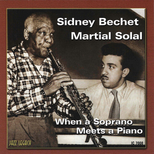 Sidney Bechet & Martial Solal: When a Soprano Meets a Piano - CD