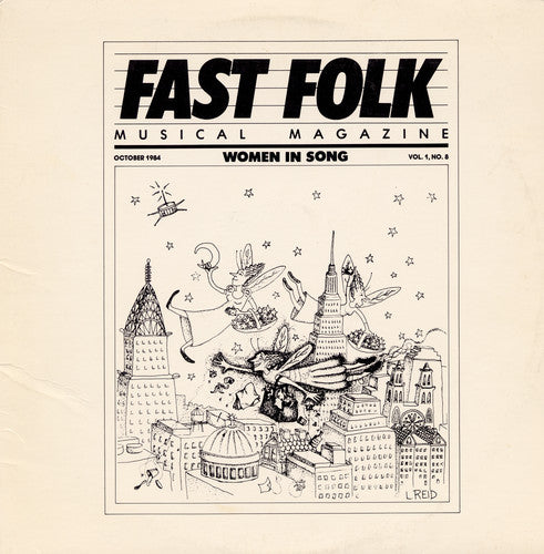 Fast Folk Musical Magazine: Fast Folk Musical Magazine (8) Women in 1 / Various - Record
