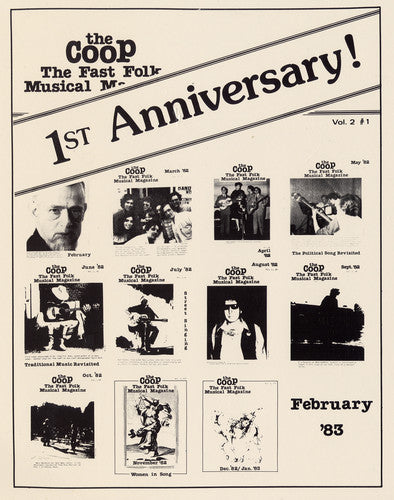 Fast Folk Musical Magazine: Fast Folk Musical Magazine (1) First An 2 / Various - Record