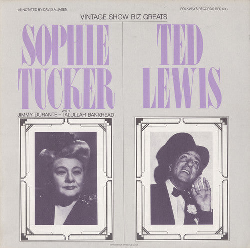 Ted Lewis: Vintage Show Biz Greats - Record