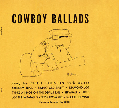 Houston Cisco: Cowboy Ballads - Record