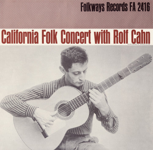 Rolf Cahn: California Concert with Rolf Cahn - Record