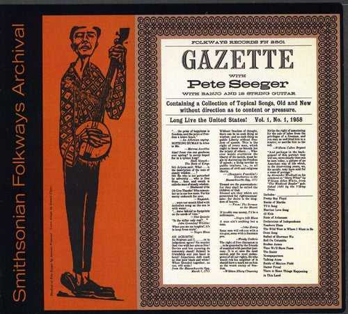 Pete Seeger: Gazette, Vol. 1 - Record