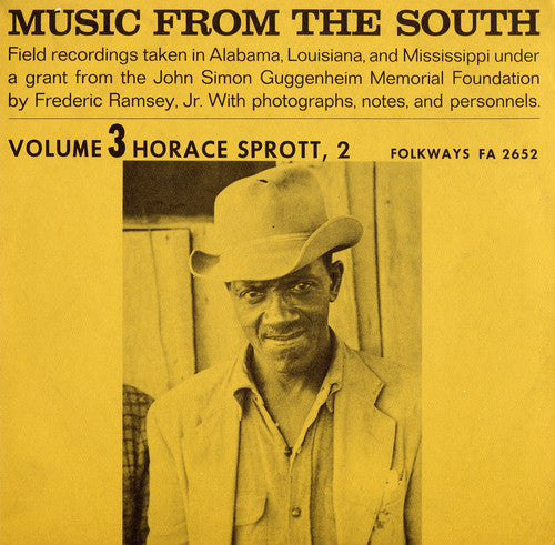 Horace Sprott: Music from the South Vol. 3: Horace Sprott 2 - Record