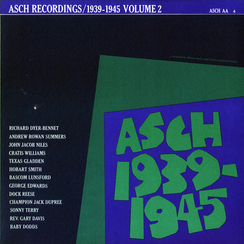 Various Artists: Asch Recordings 2 1939-45 / Various - Record