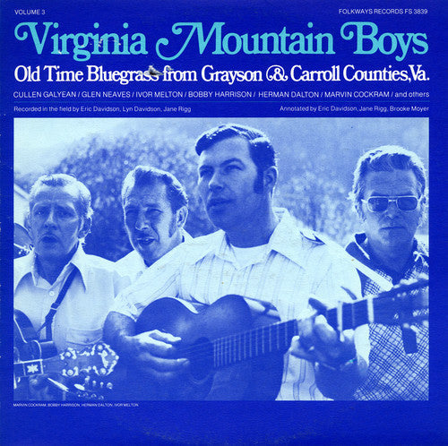 Virginia Mountain Boys: Virginia Mountain Boys: Old Time Bluegrass from - Record