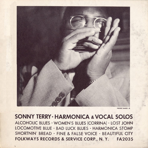 Sonny Terry: Sonny Terry - Harmonica and Vocal Solos - Record
