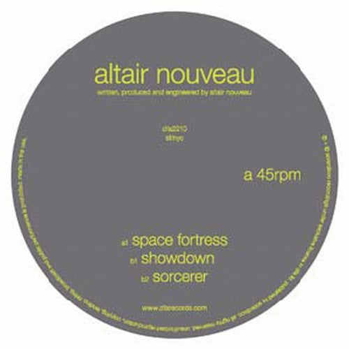Altair Nouveau- Space Fortress { VINYL LP }