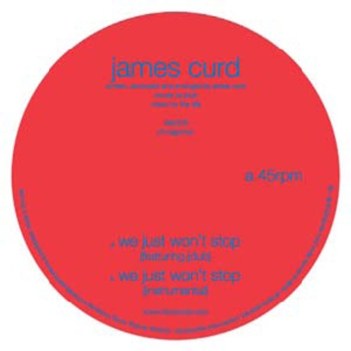 James Curd- We Just Won't Stop { VINYL LP }