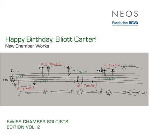 Sylvia Nopper: Happy Birthday Elliott Carter / New Chamber Works - SUPER-AUDIO CD