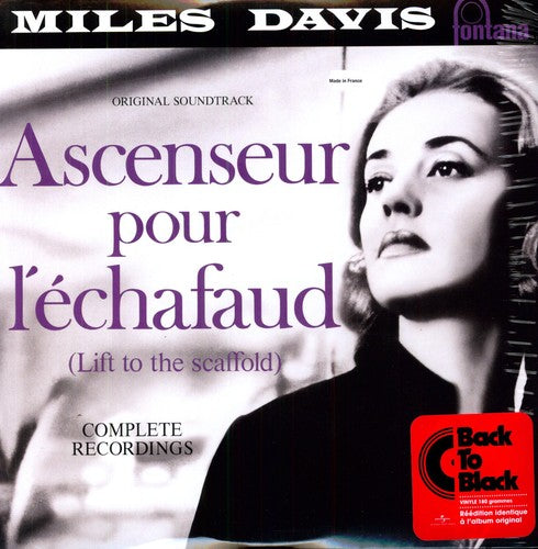 Miles Davis: Ascenseur Pour L'Echafaud (Elevator to the Gallows) (Original Soundtrack) - VINYL