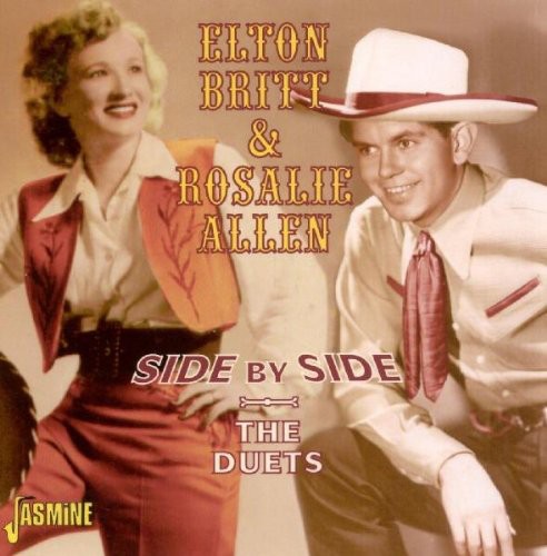 Elton Britt & Rosalie Allen: Side By Side: The Duets - Record